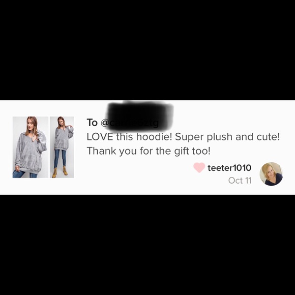 NEW‼️Heather grey PULLOVER TUNIC KANGAROO- Hoodie - Picture 4 of 4